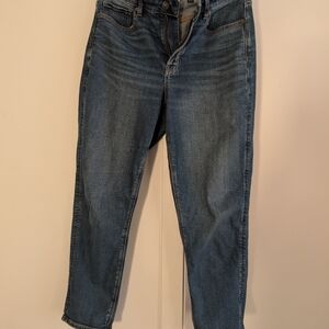 Straight Blue Denim Jeans